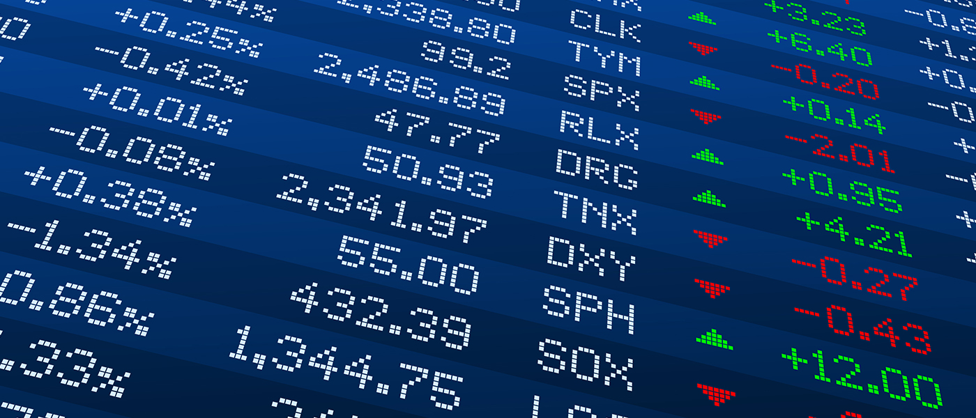 Image of stocks screen