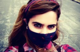 Photo of Ekta Khurana wearing a mask