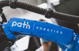 Photo of a Path Robotics automated welder