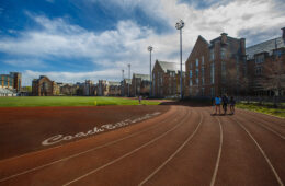 CWRU's track and football field