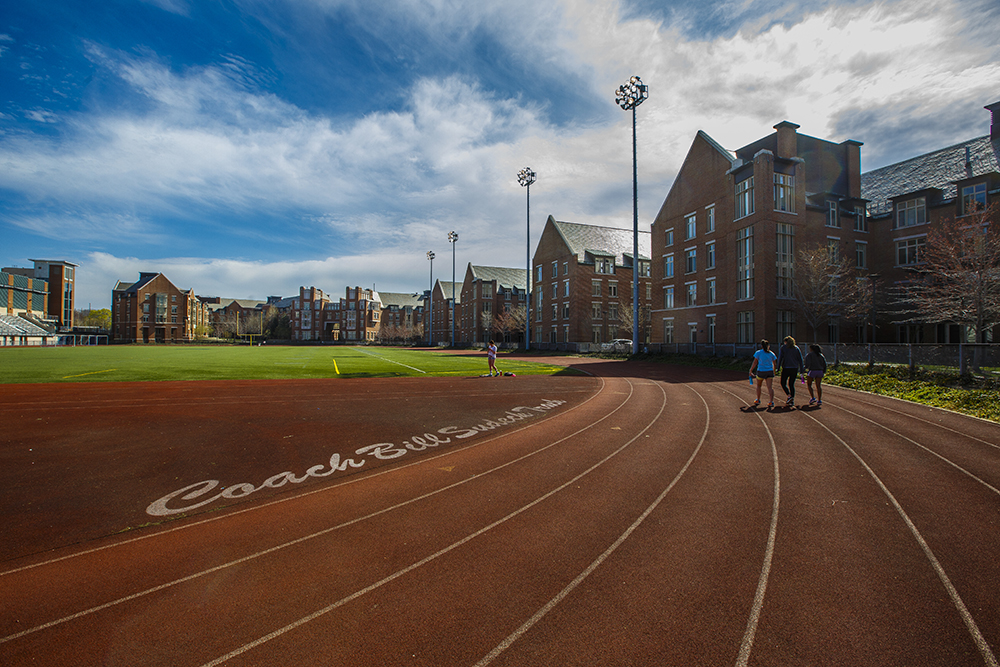 CWRU's track and football field