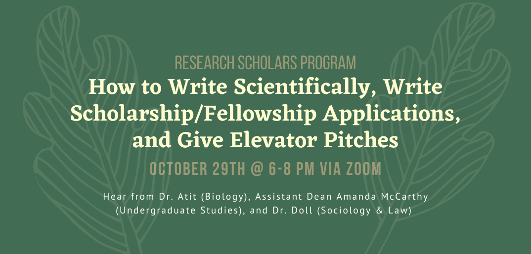 How-to-Write-Scientifically-Write-ScholarshipFellowship-Applications-and-Give-Elevator-Pitches banner