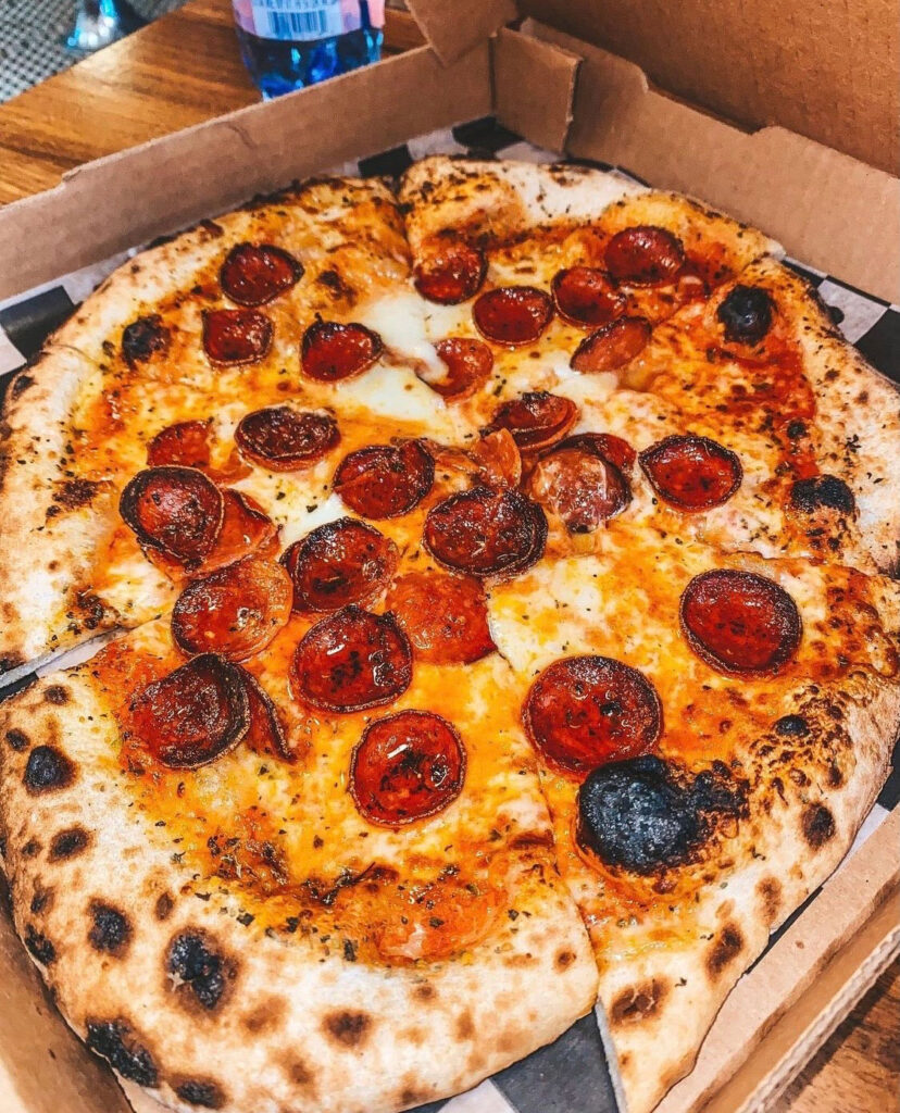 Photo of pepperoni pizza at Citizen Pie