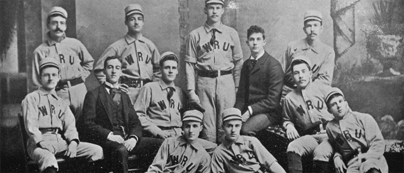 The Western Reserve University varsity baseball team.