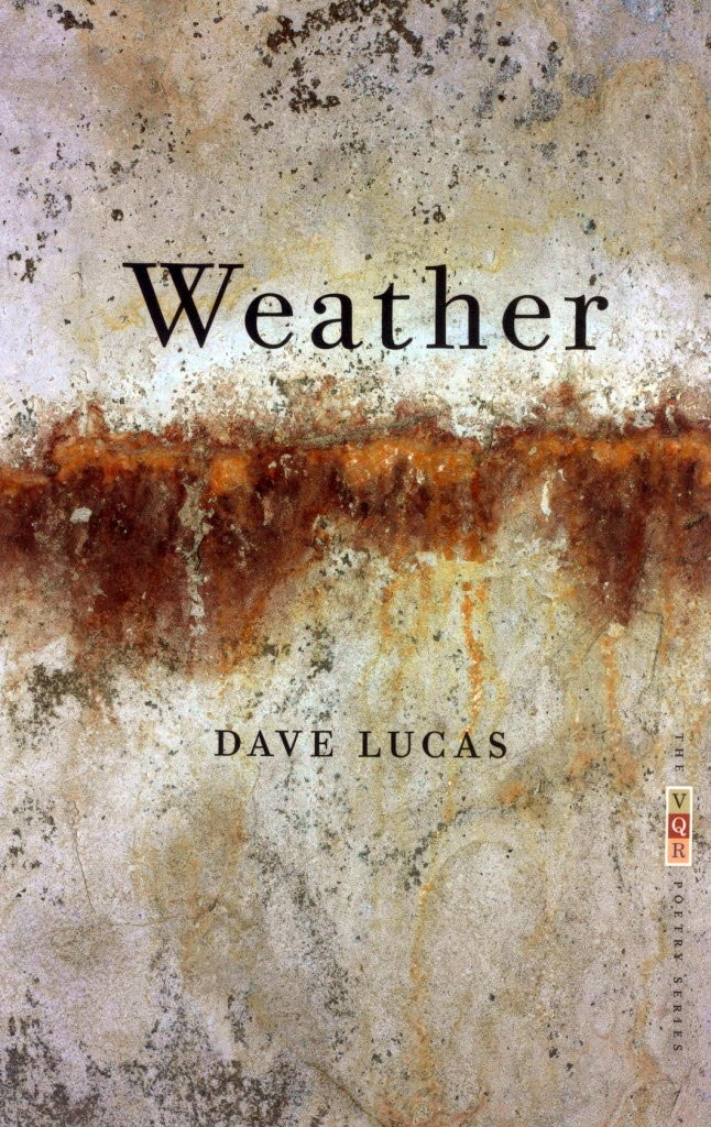 Photo of the cover of Dave Lucas's "Weather"