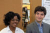 Photo of Case Western Reserve University students Danyel Crosby and David Henry Greentree