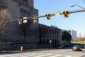 the new HAWK crosswalk signal