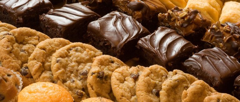 Photo of cookies, brownies and other desserts