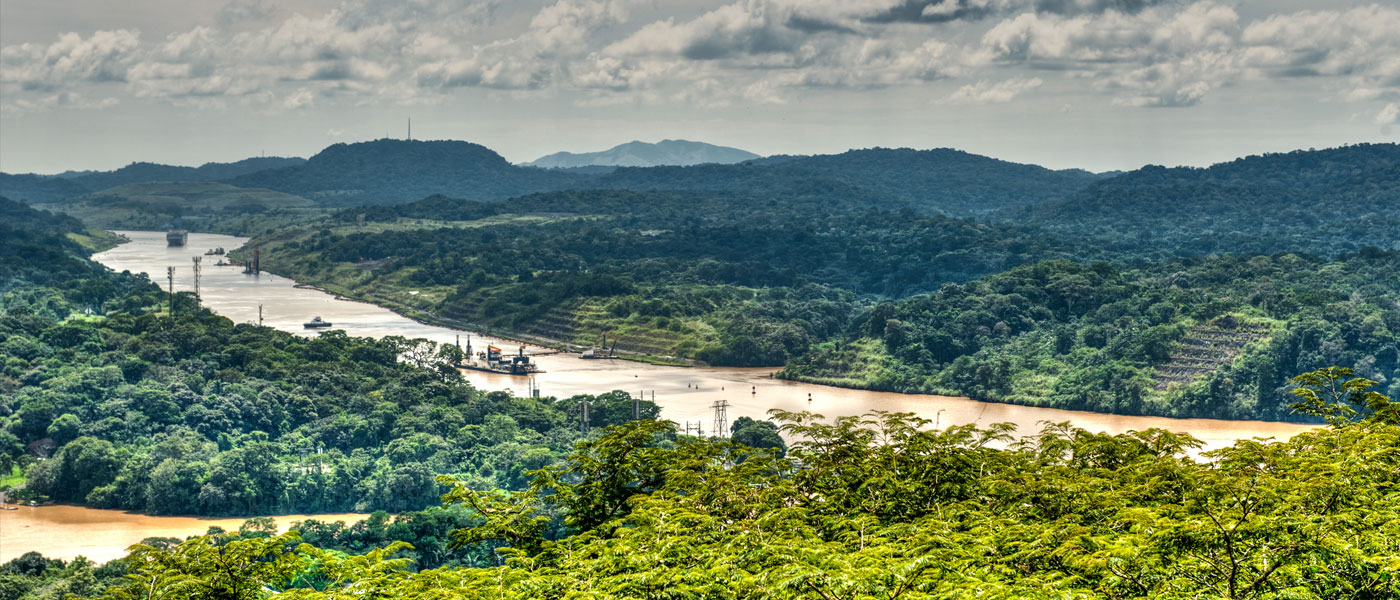 Photo of the Panama Canal