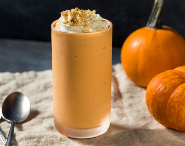 Pumpkin pie shake is back at One to One Fitness Center