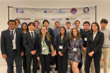 Photo of the Case Western Reserve University chapter of Students for the Exploration and Development of Space.