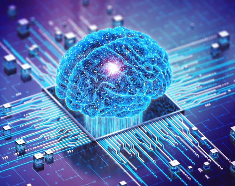 Digital Mind. Brain Artificial Intelligence Concept. Courtesy of Getty Images.