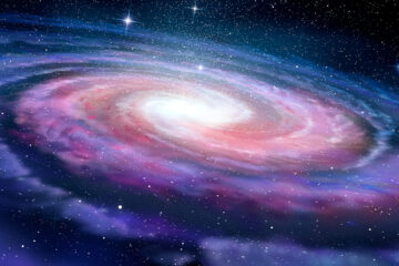 artist rendering of the Milky Way galaxy
