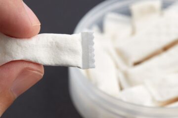 Close up of nicotine pouches. Courtesy of Getty Images.