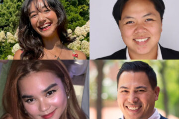 Photo compilation of images of Gabrielle Cuntapay, Eddie Encarnacion, Renee Gale Lapurga and Andrew Geronimo