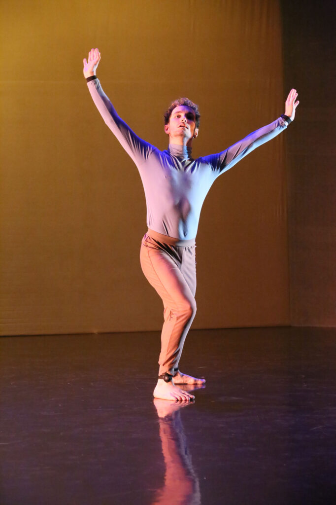 Photo of Joel Linebach dancing